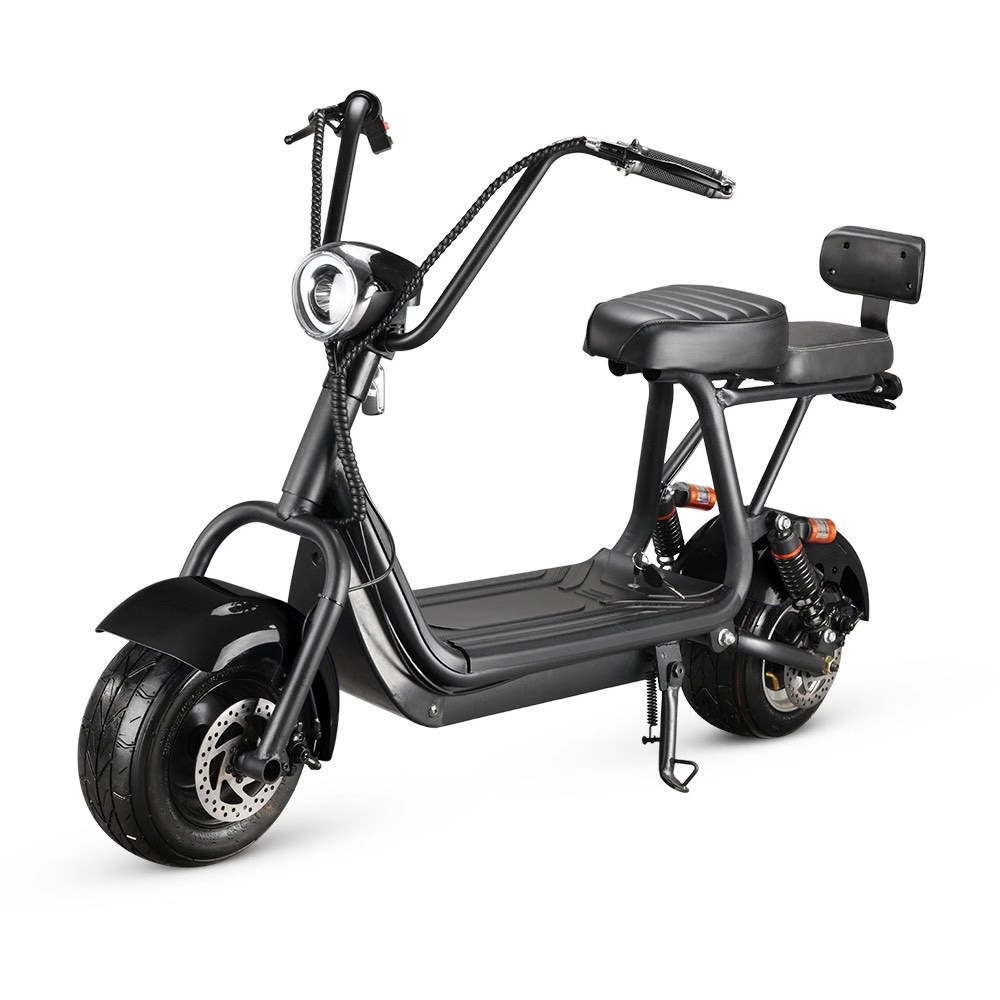 Scuter mini harley electric 800W 48V viteza 50 km/h ,rosu negru
